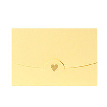 (20 db/tétel) 10,5*7cm Kis üdvözlőlap névjegykártya boríték Forróbélyegző szerelem gyöngyházfényű papír mini borítékok