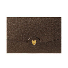 (20 db/tétel) 10,5*7cm Kis üdvözlőlap névjegykártya boríték Forróbélyegző szerelem gyöngyházfényű papír mini borítékok