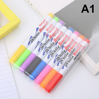 8/12 boja Set čarobnih vodenih olovaka Plutajući crtani crteži Dječje olovke za rano likovno obrazovanje Čarobni markeri za bijelu ploču