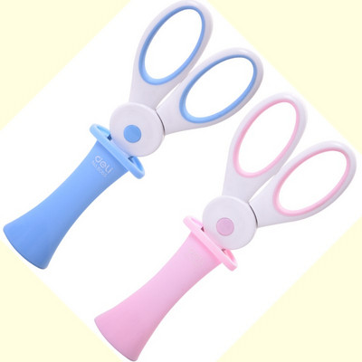 Deli Kawaii Magic Rabbit Mini sigurnosne škare Uredski školski pribor Krojačke kućne škare Alat za rezanje papira Dječji pribor Poklon