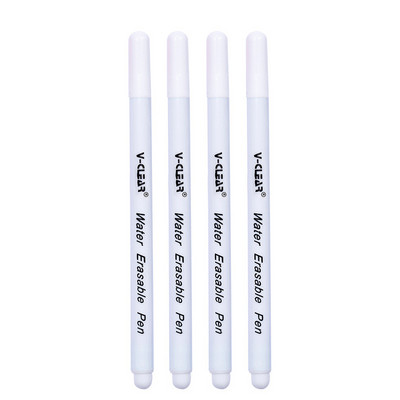 Siuvimo priedai 4 vnt 15,5 cm kratinys Rankdarbiai Vandeniu nutrinami rašikliai Audinio žymekliai Tirpusis kryželiu dygsnio kreida įrankių pieštukas