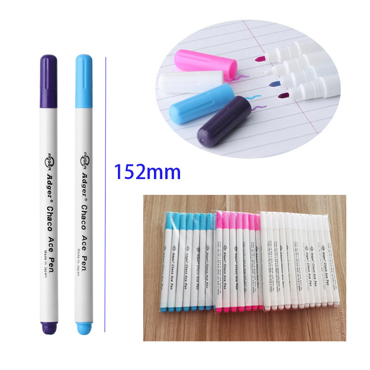 Siuvimo priedai 4 vnt 15,5 cm kratinys Rankdarbiai Vandeniu nutrinami rašikliai Audinio žymekliai Tirpusis kryželiu dygsnio kreida įrankių pieštukas