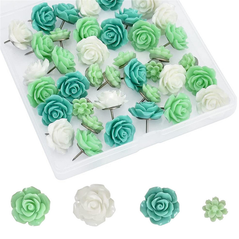 40 komada pribadača pribadača pribadača pribadača mapa Plutena ploča pribadača za crtanje fotografija Zidne pribadače markeri oglasne ploče školski pribor