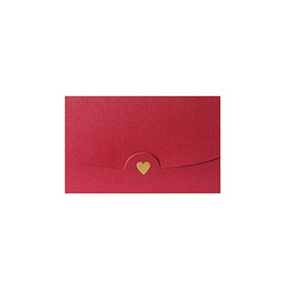 10kom zlatnih omotnica u obliku srca Ljubavna omotnica Šareni papir Poklon kartica Ručno izrađena užad za pisanje Romantično pismo 10*7CM