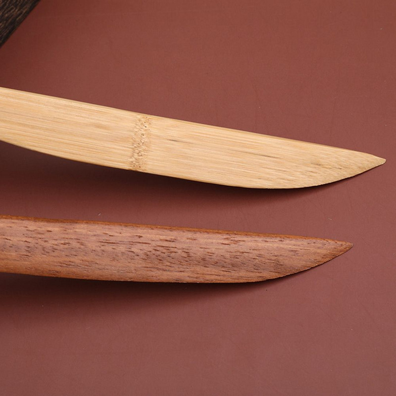 1 τεμ. Μασίφ ξύλο βοηθητικό μαχαίρι Ξύλινο χαρτοκόπτη ανοιχτήρι Αυτόματο τύλιγμα ανάκαμψης Κοπή DIY Καλλιγραφία Ρυζόχαρτο