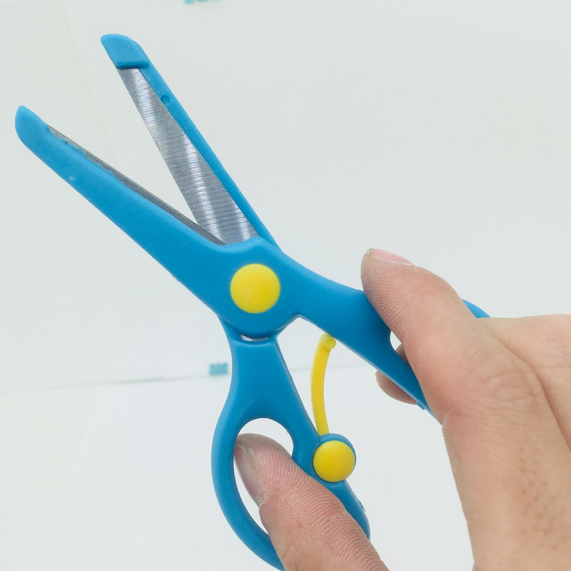 Višenamjenske preklopne škare Plastična ručka od nehrđajućeg čelika Studentski pribor Ručno izrađeni zanati Dječji DIY alat Škare Školske