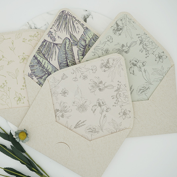 5 kom/set Svježe omotnice za pozivnice za vjenčanje, čestitke za ispovijed, zahvalnice 160X113 mm