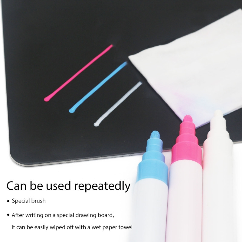 Oznaka s kredom za ploču Mjesečni pokazatelj za bebe Tekuća oznaka s kredom Izbrisi Prekretnica Primjenjivo za ploču/bijelu ploču