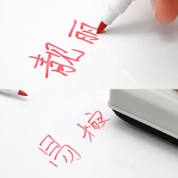 Στυλό μαρκαδόρου λευκού πίνακα με δυνατότητα διαγραφής 10 χρωμάτων Μη τοξική πινακίδα Στυλό σχεδίασης με μύτη με λεπτή μύτη Σχολικά είδη γραφείου Dropship