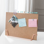 Natural Message Cork Board Environmentally Memo Pinboard, skirtas namų biuro pranešimų rodymo tvarkyklei