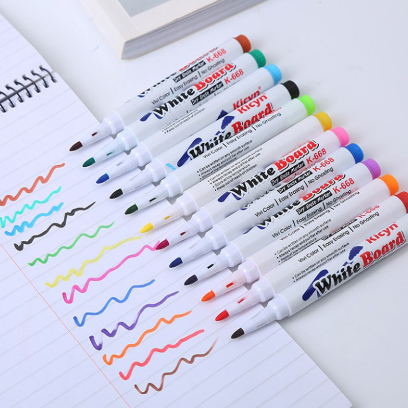 8/12 spalvų Magiškas vandens tapybos rašiklių rinkinys Vandenyje plaukiojantis papuoštas piešimas vaikams Ankstyvojo meno lavinimo rašikliai Magiški lentos žymekliai