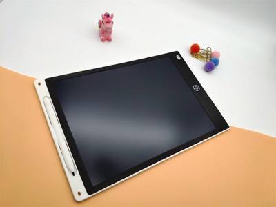 Tahvelarvutite joonistustahvel 12-tolline kaasaskantav LCD-kirjutus-/maalmistahvel Lastele Lastele mõeldud mänguasjad