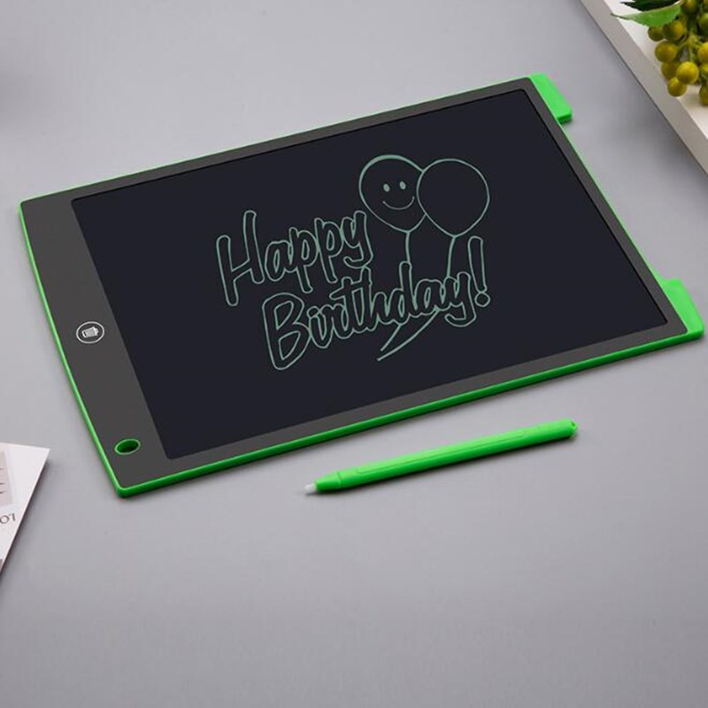 Tahvelarvutite joonistustahvel 12-tolline kaasaskantav LCD-kirjutus-/maalmistahvel Lastele Lastele mõeldud mänguasjad
