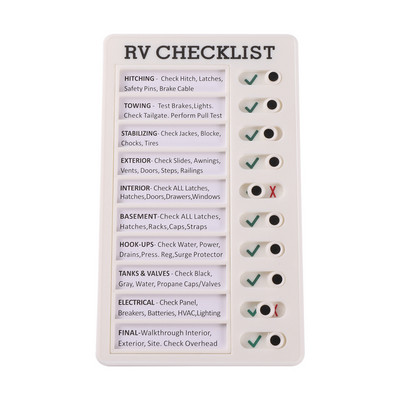 Nešiojamas daugiafunkcis atmintinių kontrolinis sąrašas Darbų sąrašas Užrašų lenta Dienos tvarkaraštis Atmintinių lenta automobiliniams RV klasės namų siena