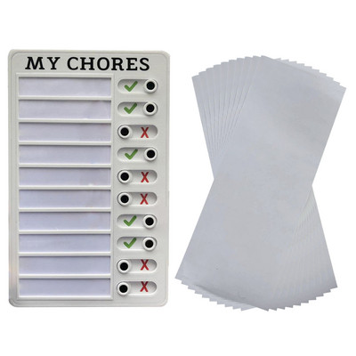 Nešiojamas daugiafunkcis atmintinių kontrolinis sąrašas Darbų sąrašas Užrašų lenta Dienos tvarkaraštis Atmintinių lenta automobiliniams RV klasės namų siena