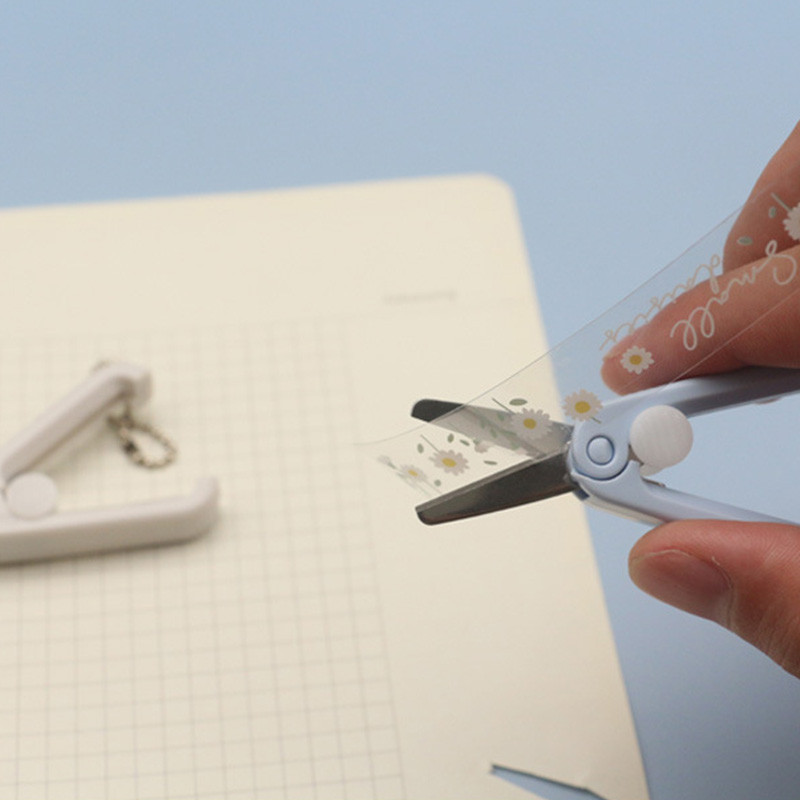 Μίνι κοπτικό ψαλίδι από ανοξείδωτο χάλυβα Scrapbooking Ψαλίδι Σχολικά είδη γραφείου Πτυσσόμενο ψαλίδι πολλαπλών χρήσεων Ψαλίδι ραπτικής