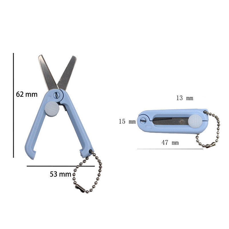 Μίνι κοπτικό ψαλίδι από ανοξείδωτο χάλυβα Scrapbooking Ψαλίδι Σχολικά είδη γραφείου Πτυσσόμενο ψαλίδι πολλαπλών χρήσεων Ψαλίδι ραπτικής