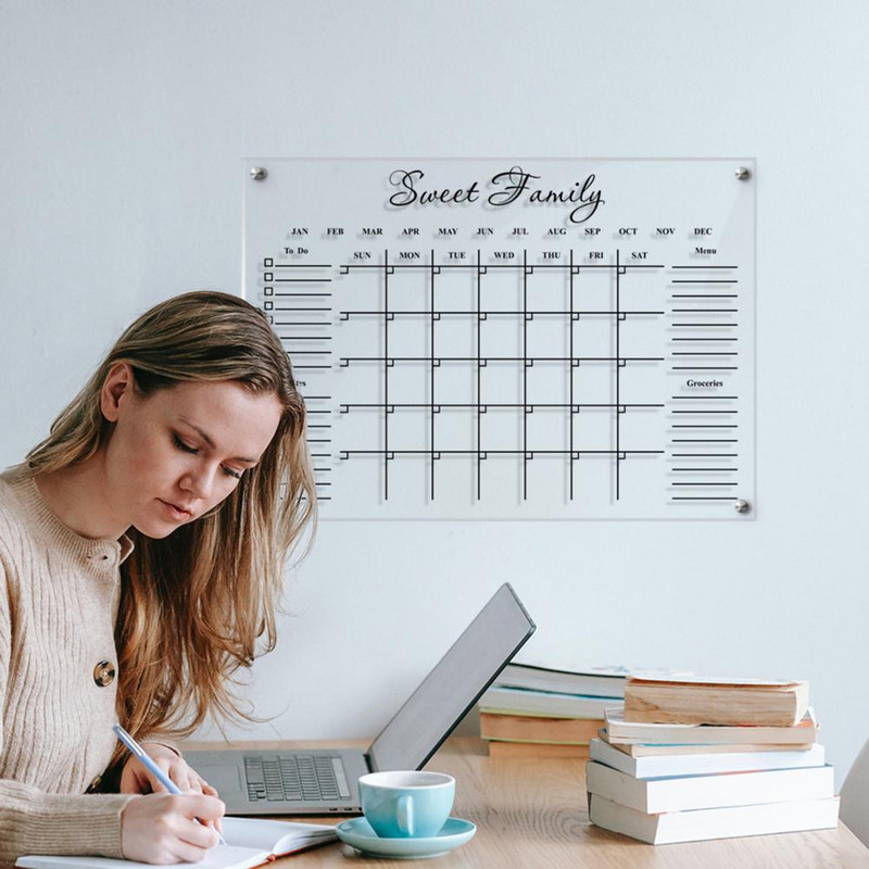 Mugav eemaldatav seinale kinnitatav teadetetahvel kustutatav kolmemõõtmeline märkmetahvel klassiruumi tarvik
