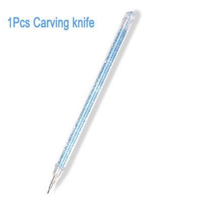 Többfunkciós Art Utility kés 2 db mikropenge papírmatrica vágó toll késekkel kézműves faragáshoz gravírozó szoborhoz