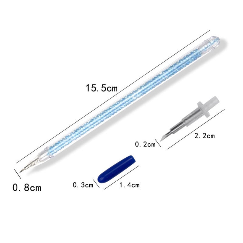 Többfunkciós Art Utility kés 2 db mikropenge papírmatrica vágó toll késekkel kézműves faragáshoz gravírozó szoborhoz