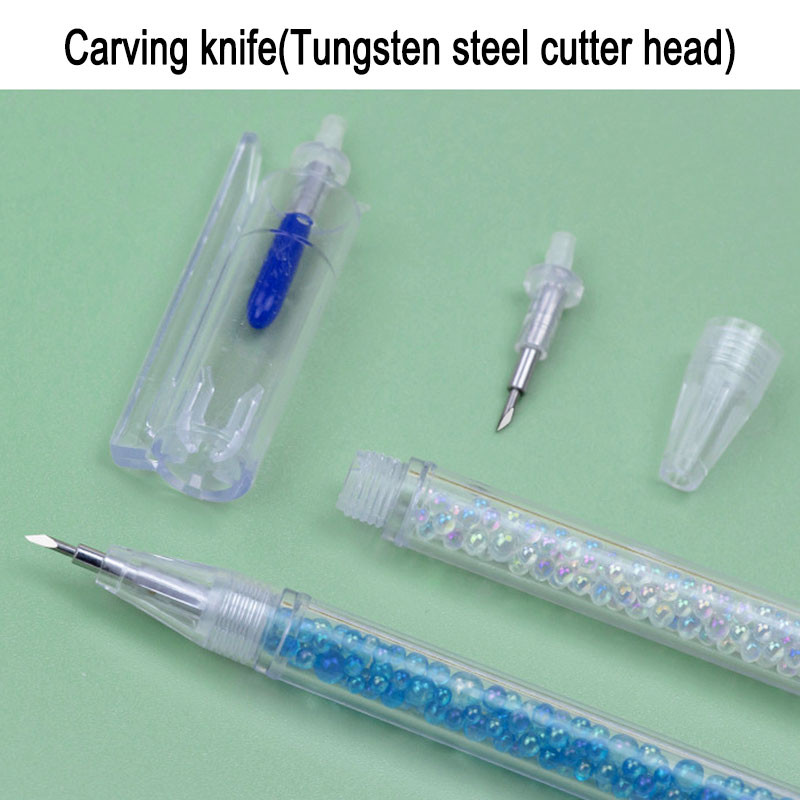 Többfunkciós Art Utility kés 2 db mikropenge papírmatrica vágó toll késekkel kézműves faragáshoz gravírozó szoborhoz