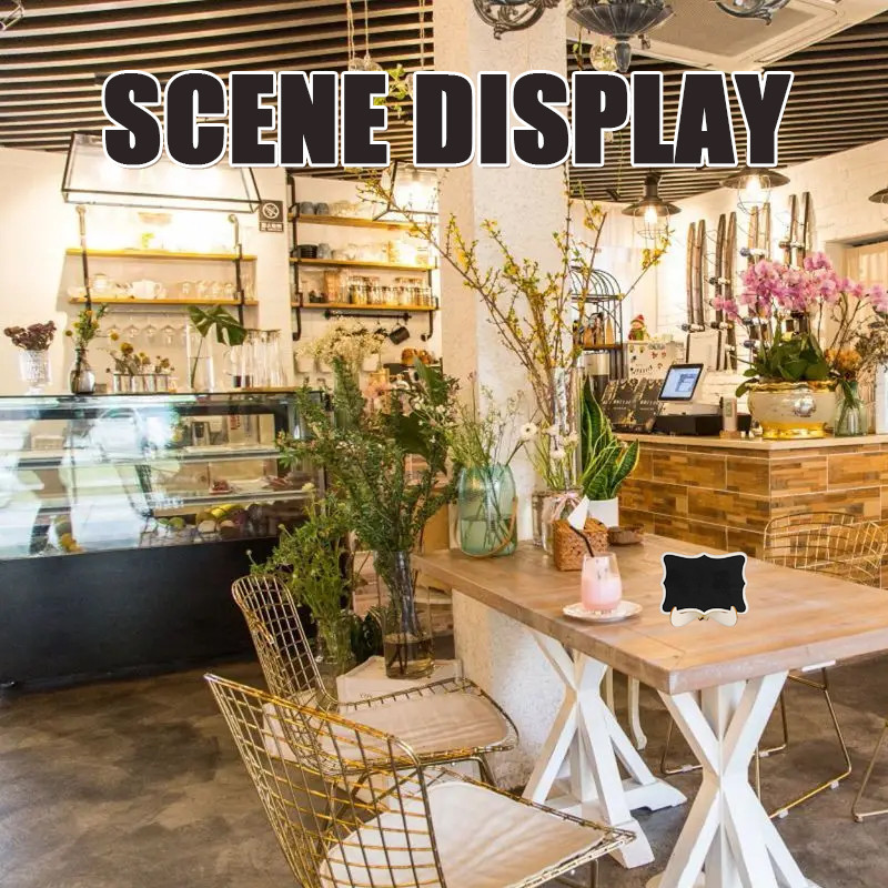 1Szett 22 db-os mini csipke alakú palatábla állvánnyal, letörölhető, kiváló minőségű, nem könnyű összetörni, mindenféle bulira alkalmas