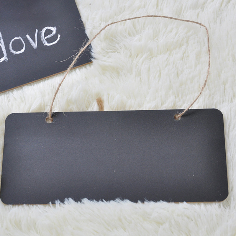 Školski drveni privjesak Mala ploča Ploča za pisanje Traka Ploča s porukama Kreativno uređenje doma Popis rukotvorina