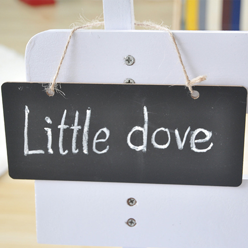 Školski drveni privjesak Mala ploča Ploča za pisanje Traka Ploča s porukama Kreativno uređenje doma Popis rukotvorina