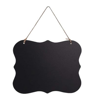 Višenamjenski starinski viseći natpis na školskoj ploči, koji se koristi s obje strane standardne ploče s porukama trgovine/bara/brijnice