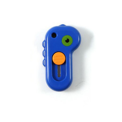 1 τεμάχιο Kawaii Mini Pocket Dinosaur Art Utility Knife Express Box Knife Paper cutter Craft Refillable Blade Stationary