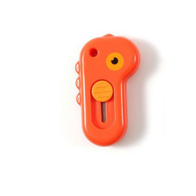 1 τεμάχιο Kawaii Mini Pocket Dinosaur Art Utility Knife Express Box Knife Paper cutter Craft Refillable Blade Stationary