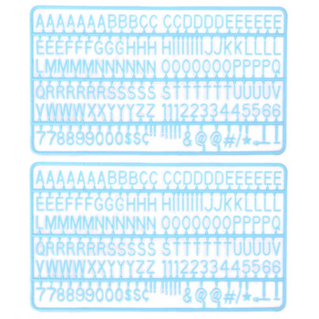 Комплект табла с букви и цифри Предварително изрязани знаци 3/4 инча филцова дъска с букви Букви за табло за съобщения в домашния офис