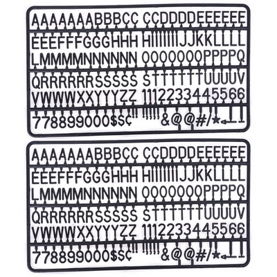 Kirjatahvli tähtede ja numbrite komplekt Eellõigatud tähemärgid 3/4 tolline vildist kirjatahvel Kirjad kodukontori teadetetahvlile