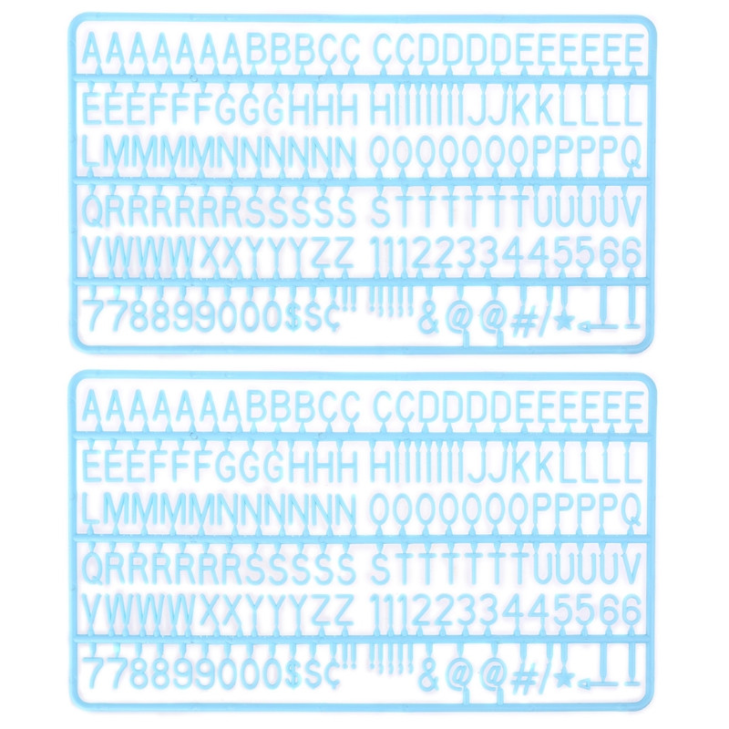 Kirjatahvli tähtede ja numbrite komplekt Eellõigatud tähemärgid 3/4 tolline vildist kirjatahvel Kirjad kodukontori teadetetahvlile