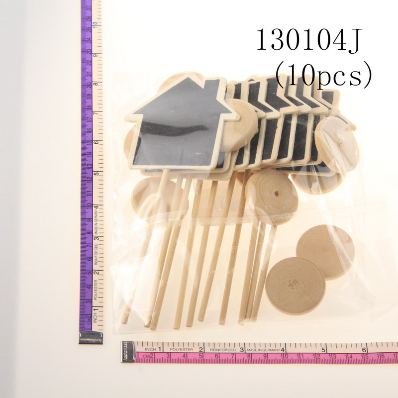 1-10 vnt mini dažų medienos lenta maža medinė kreida lenta Vestuvių virtuvė Restorano iškabos Rašymo pranešimas