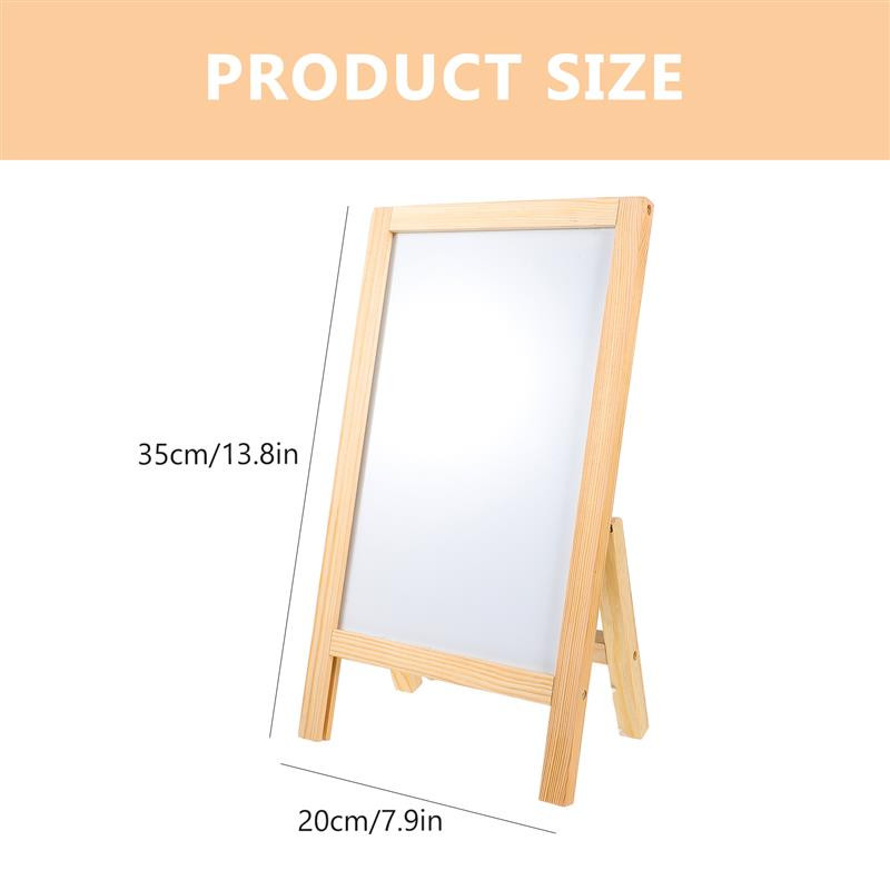 1 set drvene ploče Bijela ploča Drvena ploča s porukama Ploča s porukama na stolu Restorani Ploča s jelovnicima Memo Rekviziti