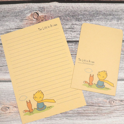 8 Kawaii kraftpapīra vēstules aploksne karikatūra gleznošana piezīmju grāmatiņa studentu skolas biroja apsveikuma ielūgums kancelejas preces dāvana