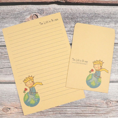 8 Kawaii kraftpapīra vēstules aploksne karikatūra gleznošana piezīmju grāmatiņa studentu skolas biroja apsveikuma ielūgums kancelejas preces dāvana