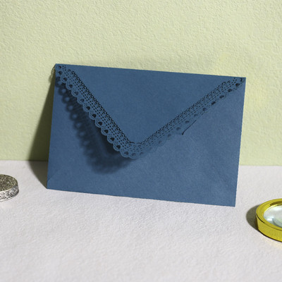 10 kom Vintage čipkane šuplje omotnice od kraft papira Kuverta za pozivnice za vjenčanje Kuverta za čestitke Kuverta za poklon 16*11,3 cm