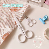 Yisuremia Novi dolazak 1 kom Kawaii Mini Student Safety Umjetničke škare Slatki obrtnički nož za rezanje papira Školski pribor za djecu
