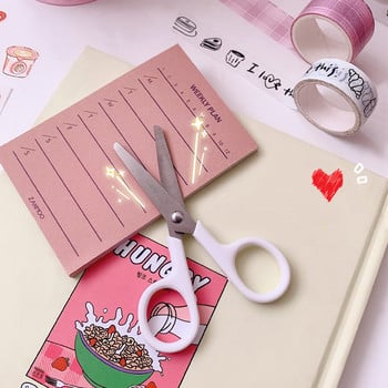 Yisuremia New Arrival 1бр Kawaii Mini Student Safety Art Scissors Cute Craft Paper Cutting Knife Училищни канцеларски материали за деца