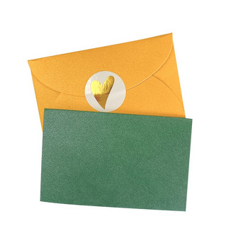 20 бр./лот 90*60 мм мини бонбонен цвят моден прозорец хартия плик за парти сватба писмо покана поздравителни картички корица на писмо