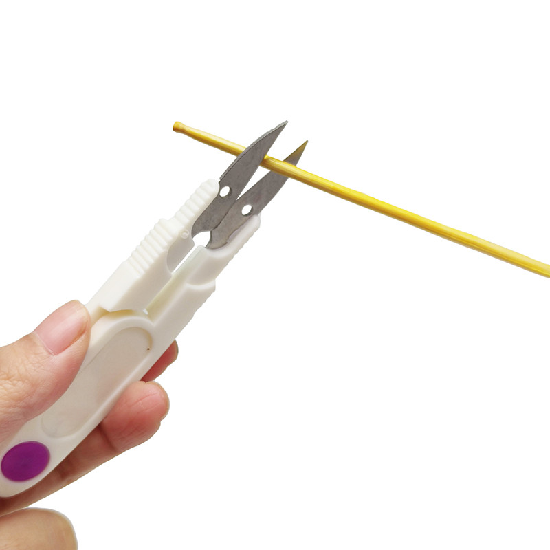 1 kom škare u obliku slova U slatke višenamjenske mini prijenosne strune za pecanje škare umjetničke škare novost u školskom priboru