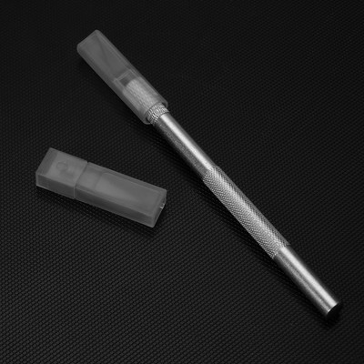 Bisturiu Artă Cuțit Pen Lamă Cuțit hârtie Instrument de tăiere Artizanat de precizie Cuțit Cont de mână Bandă piele țesătură sculptură sculptură