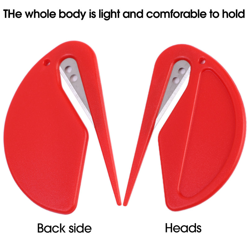 Φορητό Letter Opener Sword Utility Knife Box Cutter Μίνι ανοιχτήρι φακέλων Ημικυκλικό χαρτί κοπής Letter opener Αναλώσιμα γραφείου