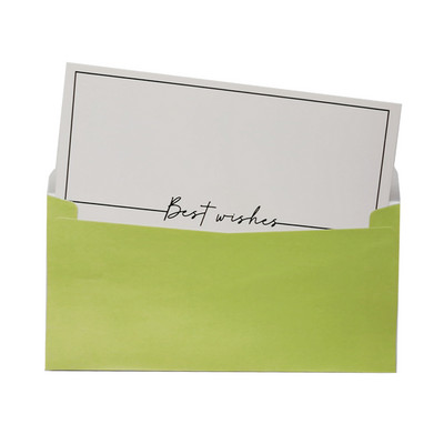 10 τμχ ευχές ευχαριστίες ευχετήρια κάρτα ευλογία φοιτητική γραφική ύλη προμήθειες γραφείου κενός φάκελος διακοπών από δέρμα αγελάδας