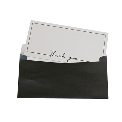 10 τμχ ευχές ευχαριστίες ευχετήρια κάρτα ευλογία φοιτητική γραφική ύλη προμήθειες γραφείου κενός φάκελος διακοπών από δέρμα αγελάδας