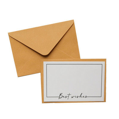 10 komada poklon za ispovijed za Valentinovo studentski pribor DIY kožna rođendanska blagoslovljena poruka omotnica s čestitkom