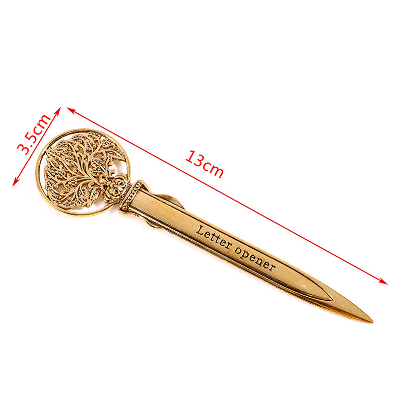 Μεταλλικό ρετρό χειροκίνητο Letter Opener Utility Knife Mini Portable Paper Cutter Letter Ανοιχτήρι φακέλων