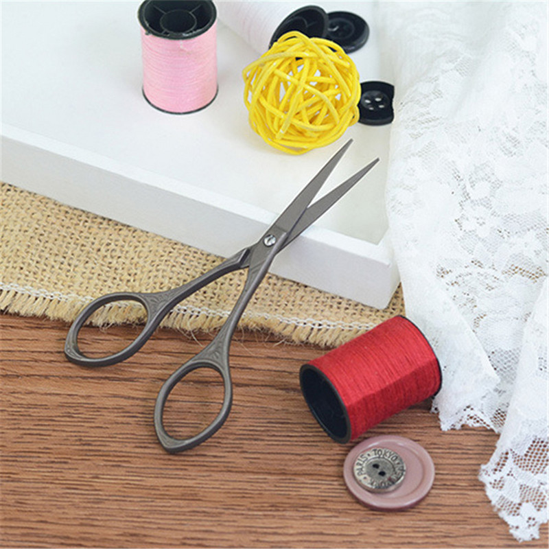 1tk retrokäärid roostevabast terasest käärid parper lõikeriist kontoripaberi käärid kunsti käärid kooli kirjatarbed